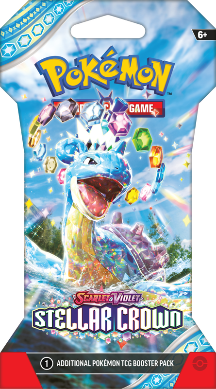 Pokemon - Stellar Crown - Sleeved Booster | Event Horizon Hobbies CA