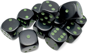 Dice - Chessex - 16mm D6 (12pc) - Opaque | Event Horizon Hobbies CA