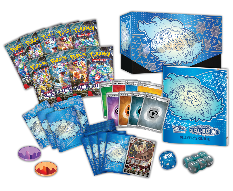 Pokemon - Elite Trainer Box -Stellar Crown | Event Horizon Hobbies CA