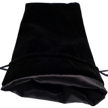 Dice Bags - Velvet - Dual Color Bags Large (Un-Bagged)