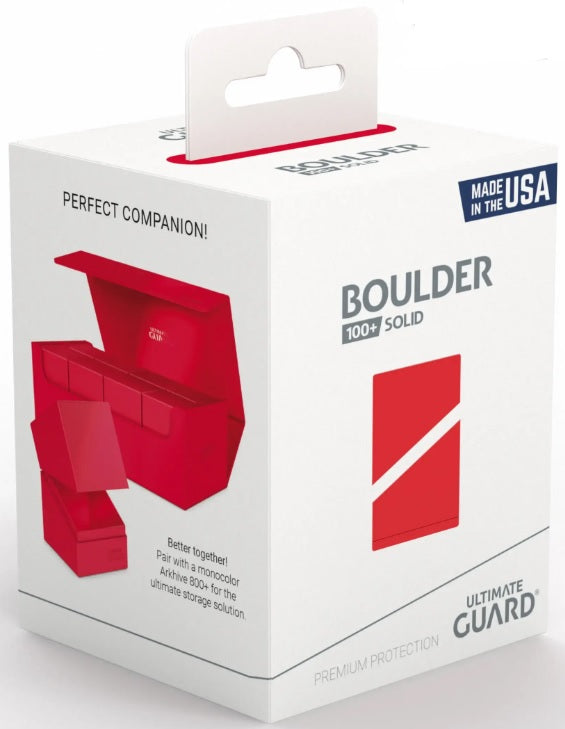 Deck Box - Ultimate Guard - Boulder 100+ Deck Case - Solid