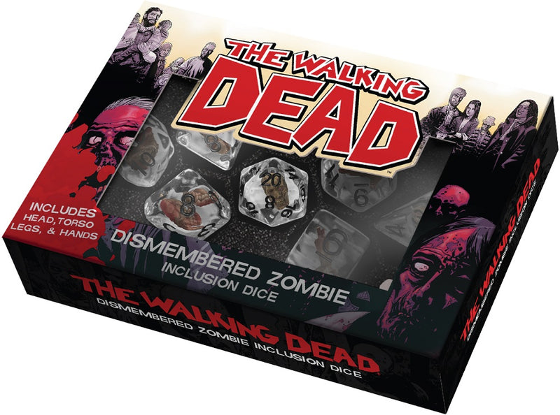 Dice - The Walking Dead - Dismembered Zombie Inclusion Set