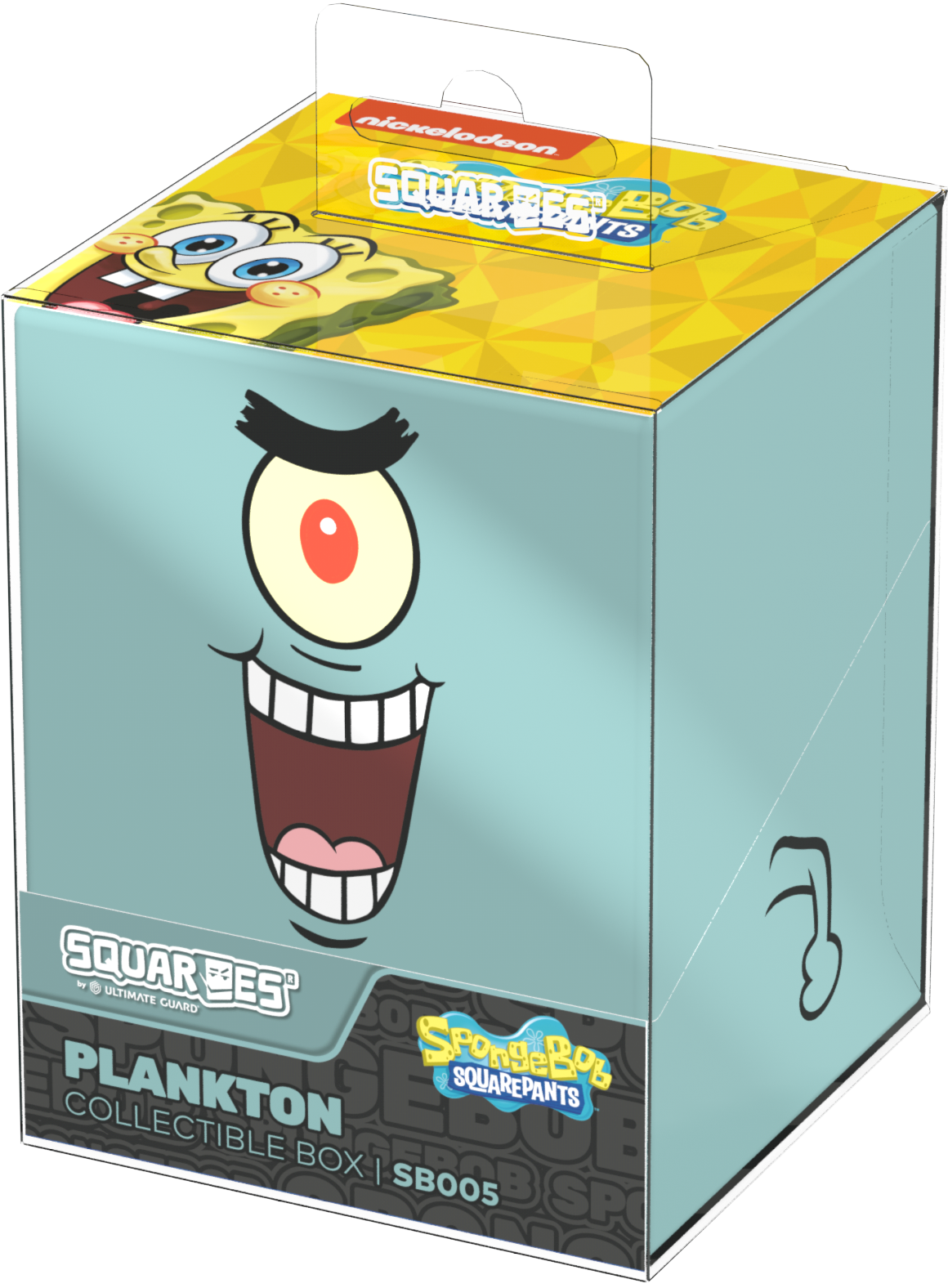 Deck Box - Ultimate Guard - Squaroes - Spongebob Squarepants - Plankton | Event Horizon Hobbies CA