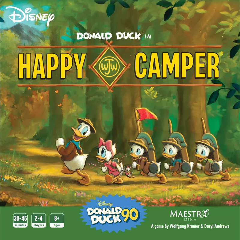 BoardGame - Donald Duck In Happy Camper