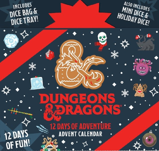 Advent Calendar - D&D 12 Days Of Fun