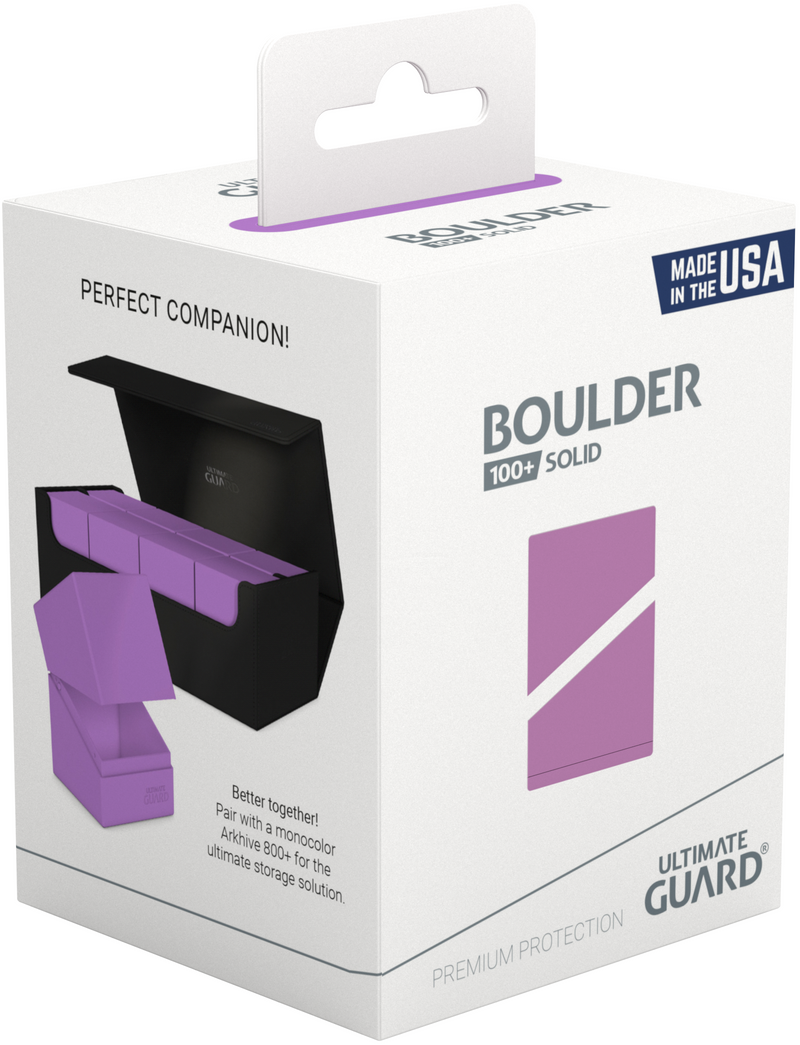 Deck Box - Ultimate Guard - Boulder 100+ Deck Case - Solid