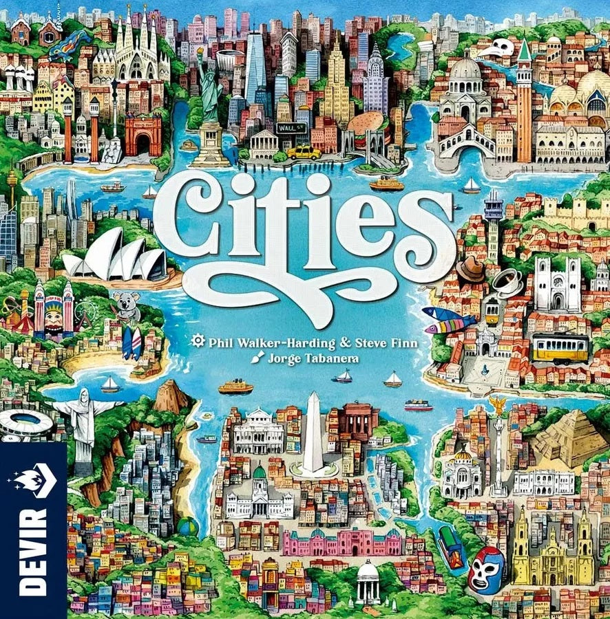 Board Game - Cities | Event Horizon Hobbies CA