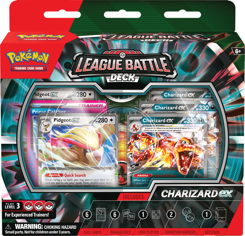 Pokemon - League Battle Deck - CHARIZARD EX!!!! | Event Horizon Hobbies CA