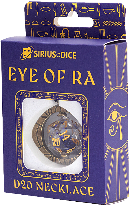 Dice - Sirius Dice - Eye of Ra Necklace | Event Horizon Hobbies CA