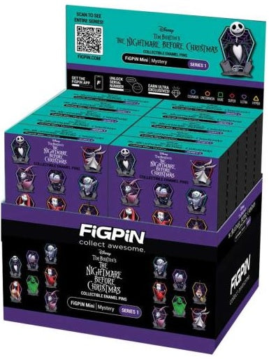 Figpin - Enamel Pins - Nightmare Before Christmas Coffin Edition | Event Horizon Hobbies CA