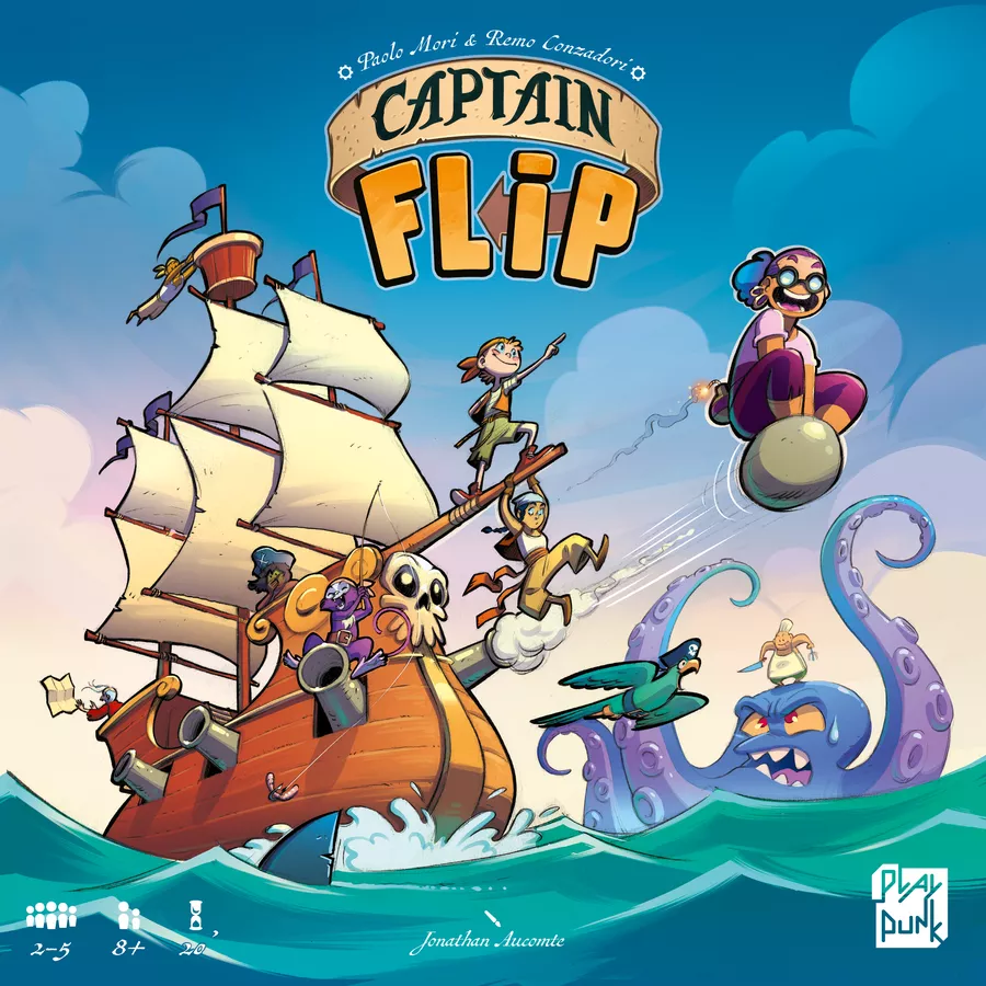 Board Games - Captain Flip | Event Horizon Hobbies CA