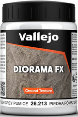 Paint Vallejo - Diorama FX - Ground Texture: Grey Pomez (200ml) | Event Horizon Hobbies CA