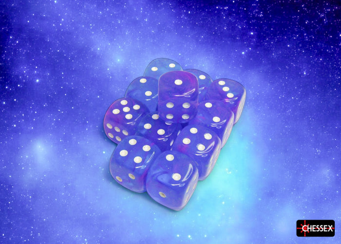 Dice - Chessex - 16mm D6 (12pc) (Mch2025)