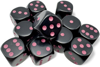 Dice - Chessex - 16mm D6 (12pc) - Opaque | Event Horizon Hobbies CA