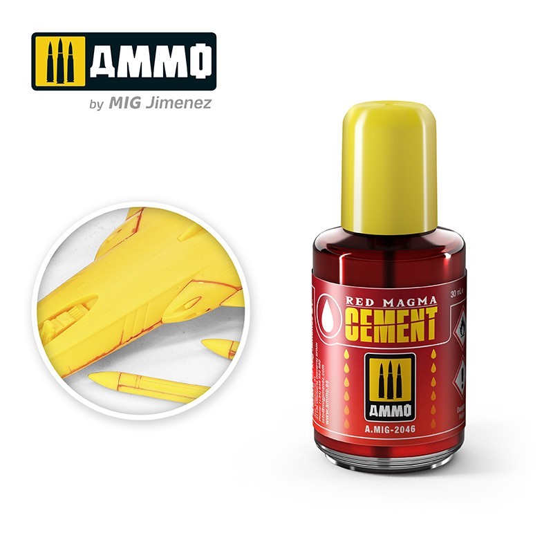 Ammo - Red Magma Cement (Extra Thin) | Event Horizon Hobbies CA