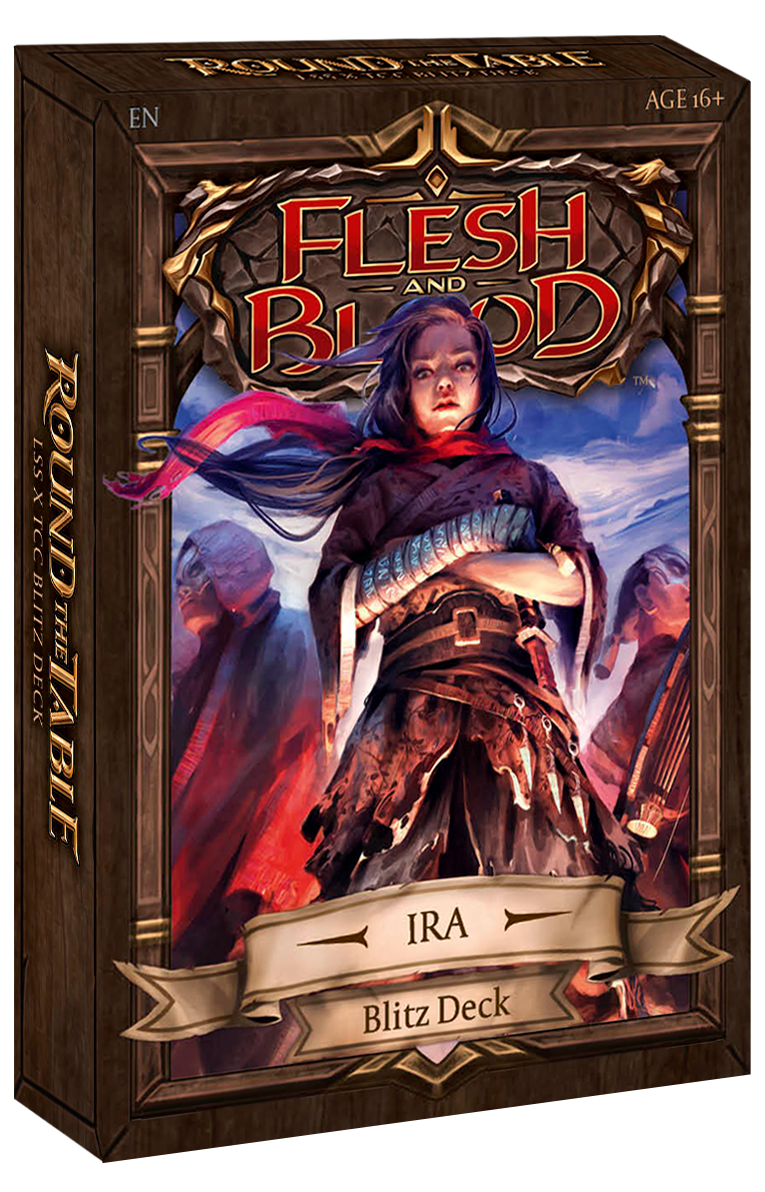 Playmat - Flesh and Blood - Round the Table Playmat and 4 Decks