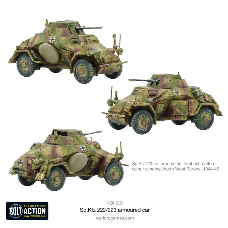 Warlord Games - Bolt Action - German SD.Kfz. 222/223