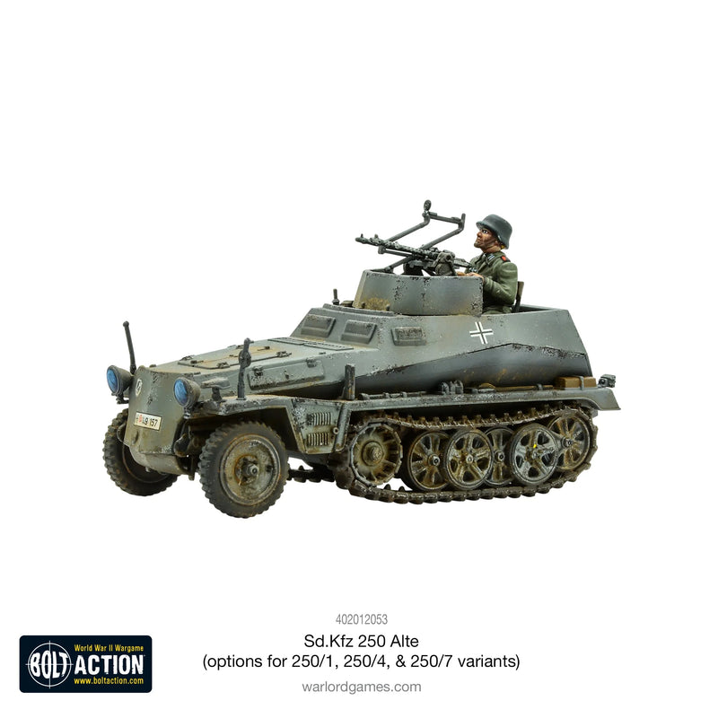 Warlord Games - Bolt Action - German SD.Kfz. 250 (Alte) 250/1, 250/4, 250/7