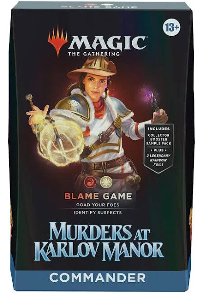 MTG - Murders at Karlov Manor - Commander Deck - Blame Game