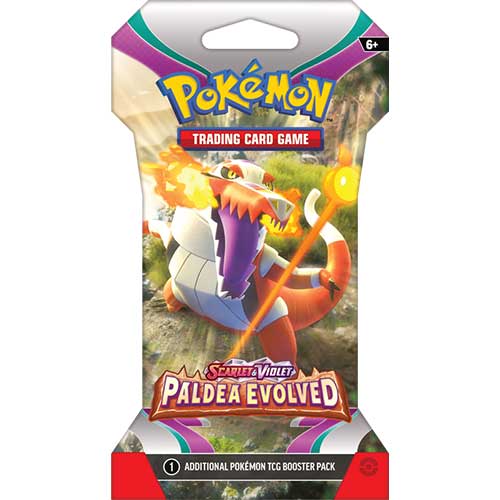 Pokemon - Paladea Evolved- Sleeved Booster Pack