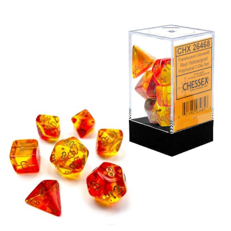 Dice - Chessex - Polyhedral (7pc) - Gemini