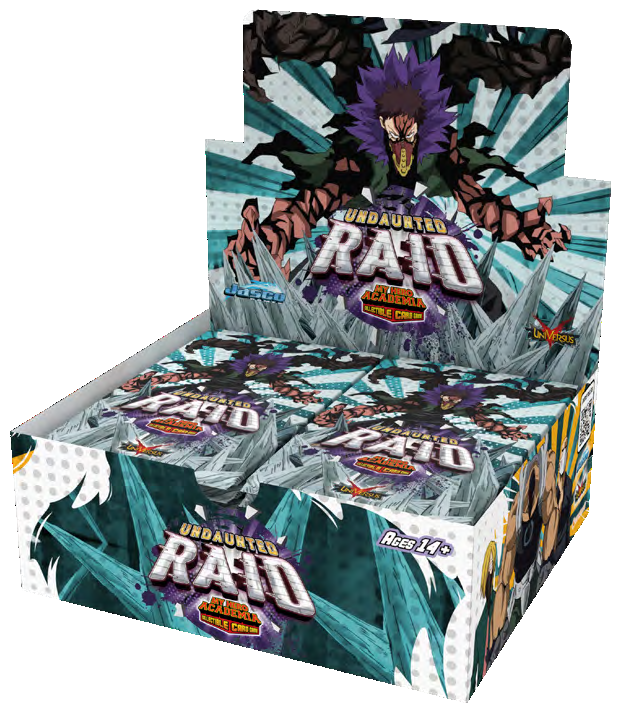 My Hero Academia - Undaunted Raid - Booster Box | Event Horizon Hobbies CA