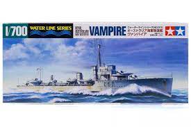 Model Kit - Tamiya - Vampire Navy Destroyer | Event Horizon Hobbies CA