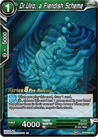 Dr.Uiro, a Fiendish Scheme (BT8-056_PR) [Malicious Machinations Prerelease Promos] | Event Horizon Hobbies CA