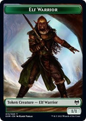 Elf Warrior // Koma's Coil Double-sided Token [Kaldheim Tokens] | Event Horizon Hobbies CA