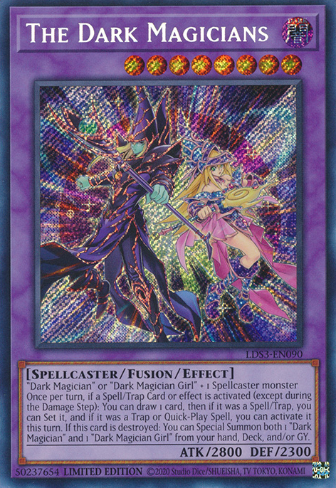 The Dark Magicians [LDS3-EN090] Secret Rare | Event Horizon Hobbies CA