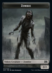 Zombie // Soldier Double-Sided Token [Double Masters 2022 Tokens] | Event Horizon Hobbies CA