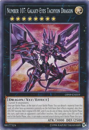 Number 107: Galaxy-Eyes Tachyon Dragon [OP09-EN019] Common | Event Horizon Hobbies CA