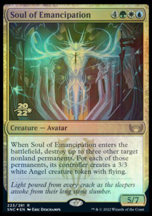 Soul of Emancipation [Streets of New Capenna Prerelease Promos] | Event Horizon Hobbies CA