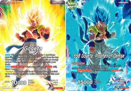 Gogeta // SSB Gogeta, Prophet of Demise (BT11-001) [Vermilion Bloodline 2nd Edition] | Event Horizon Hobbies CA