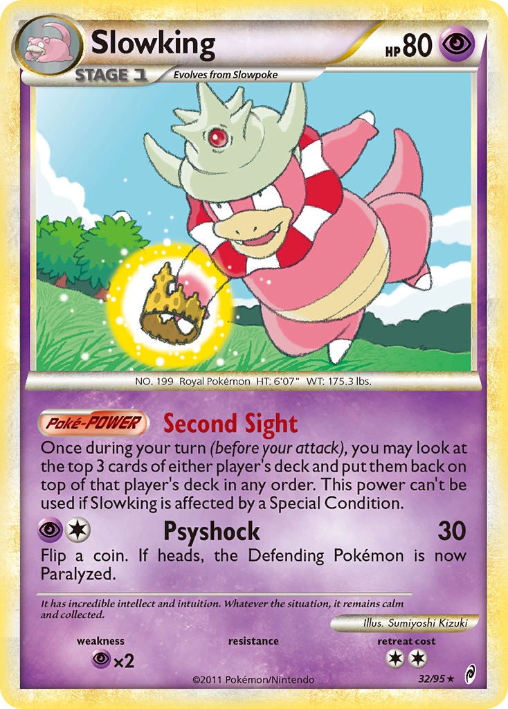 Slowking (32/95) [HeartGold & SoulSilver: Call of Legends] | Event Horizon Hobbies CA