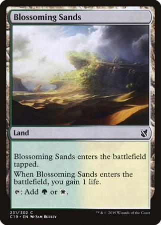 Blossoming Sands [Commander 2019] | Event Horizon Hobbies CA