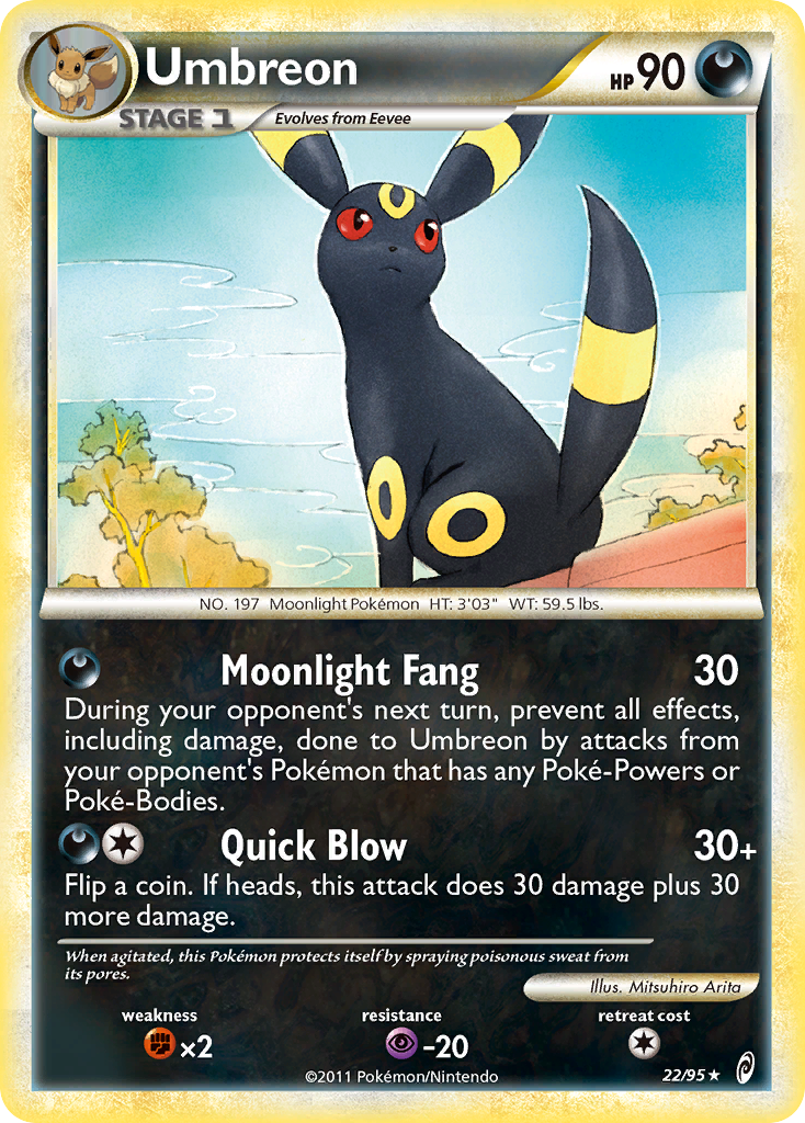 Umbreon (22/95) [HeartGold & SoulSilver: Call of Legends] | Event Horizon Hobbies CA