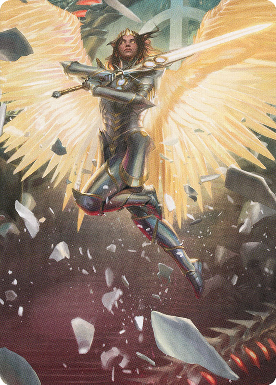 Archangel Elspeth Art Card [March of the Machine Art Series] | Event Horizon Hobbies CA