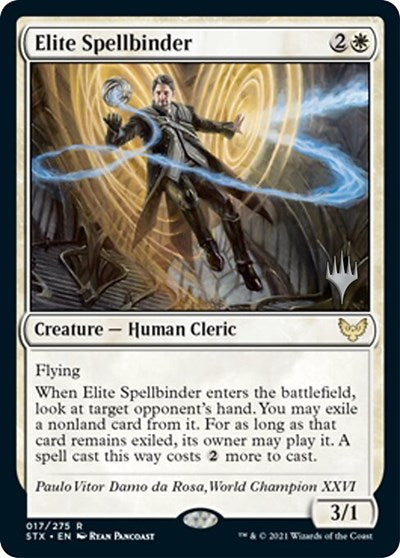 Elite Spellbinder (Promo Pack) [Strixhaven: School of Mages Promos] | Event Horizon Hobbies CA