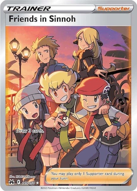 Friends in Sinnoh (149/159) (Full Art) [Sword & Shield: Crown Zenith] | Event Horizon Hobbies CA