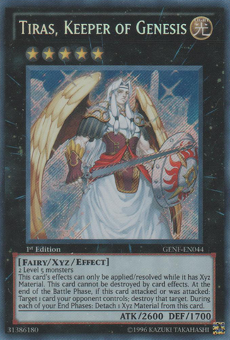 Tiras, Keeper of Genesis [GENF-EN044] Secret Rare | Event Horizon Hobbies CA