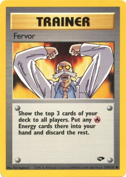 Fervor (124/132) [Gym Challenge Unlimited] | Event Horizon Hobbies CA