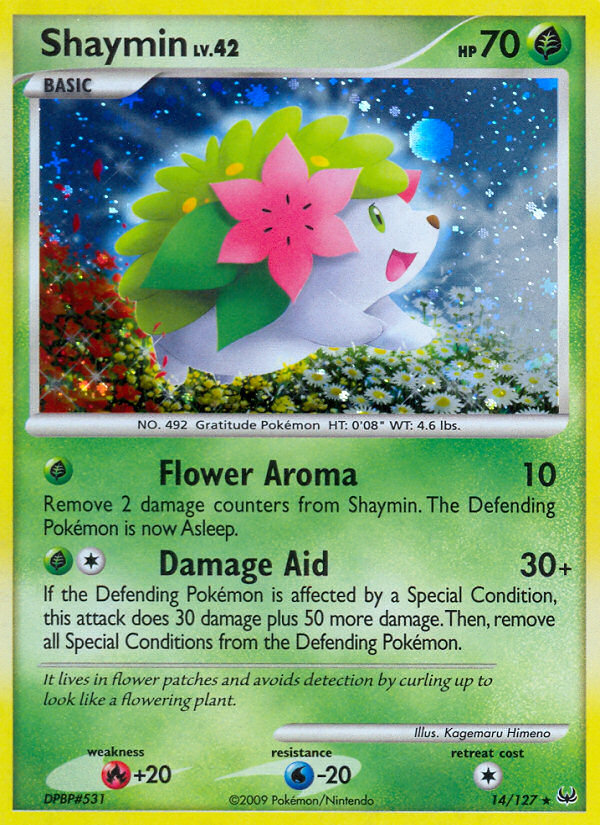 Shaymin (14/127) [Platinum: Base Set] | Event Horizon Hobbies CA