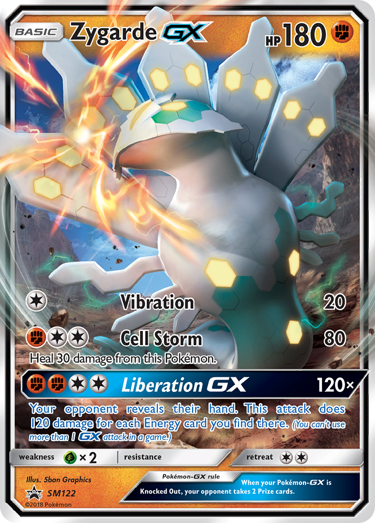 Zygarde GX (SM122) [Sun & Moon: Black Star Promos] | Event Horizon Hobbies CA