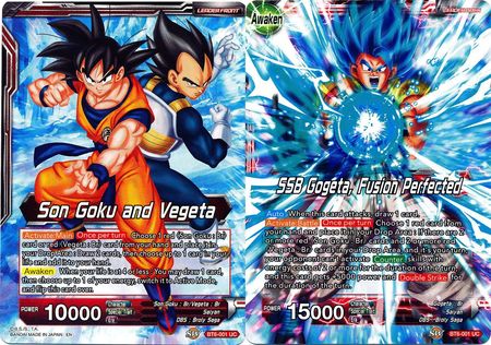 Son Goku and Vegeta // SSB Gogeta, Fusion Perfected (BT6-001) [Destroyer Kings] | Event Horizon Hobbies CA