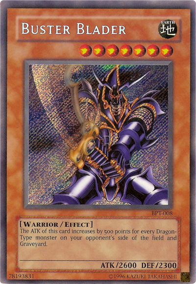 Buster Blader [BPT-008] Secret Rare | Event Horizon Hobbies CA