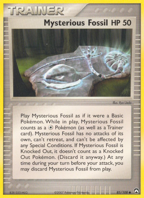 Mysterious Fossil (85/108) [EX: Power Keepers] | Event Horizon Hobbies CA