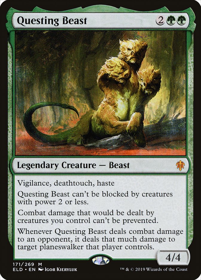 Questing Beast [Throne of Eldraine] | Event Horizon Hobbies CA