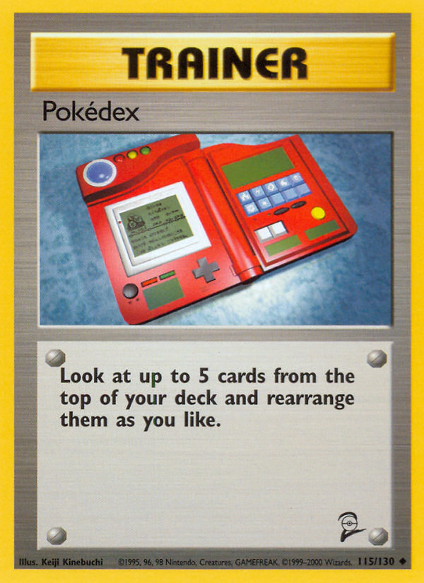 Pokedex (115/130) [Base Set 2] | Event Horizon Hobbies CA