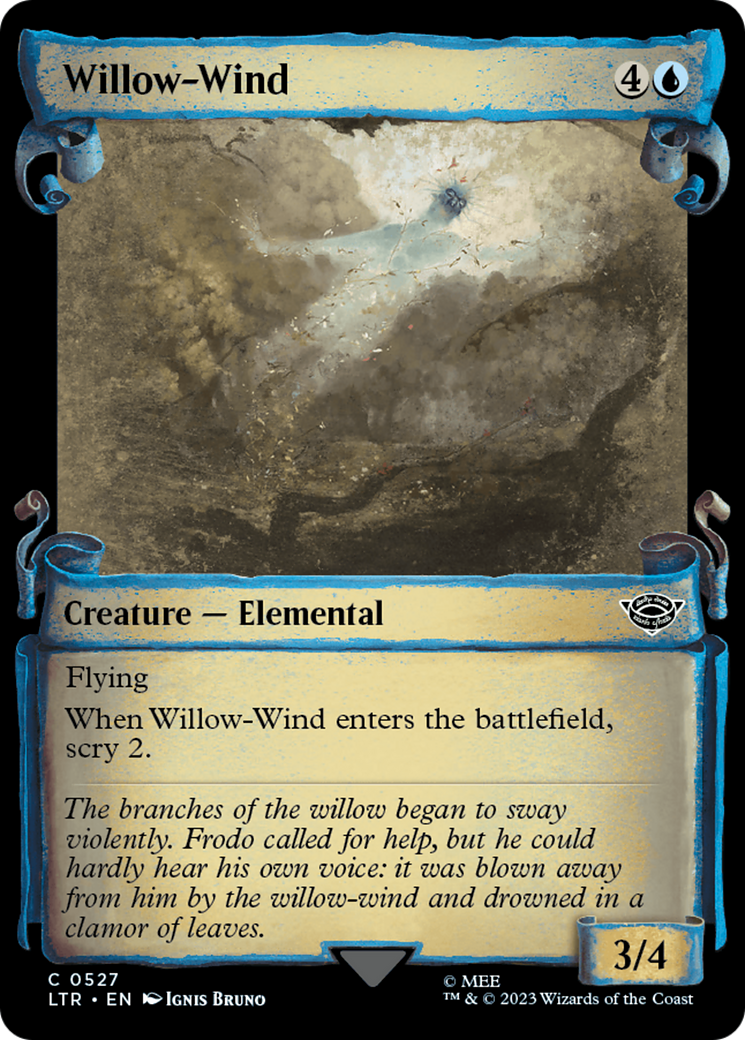 Willow-Wind [The Lord of the Rings: Tales of Middle-Earth Showcase Scrolls] | Event Horizon Hobbies CA